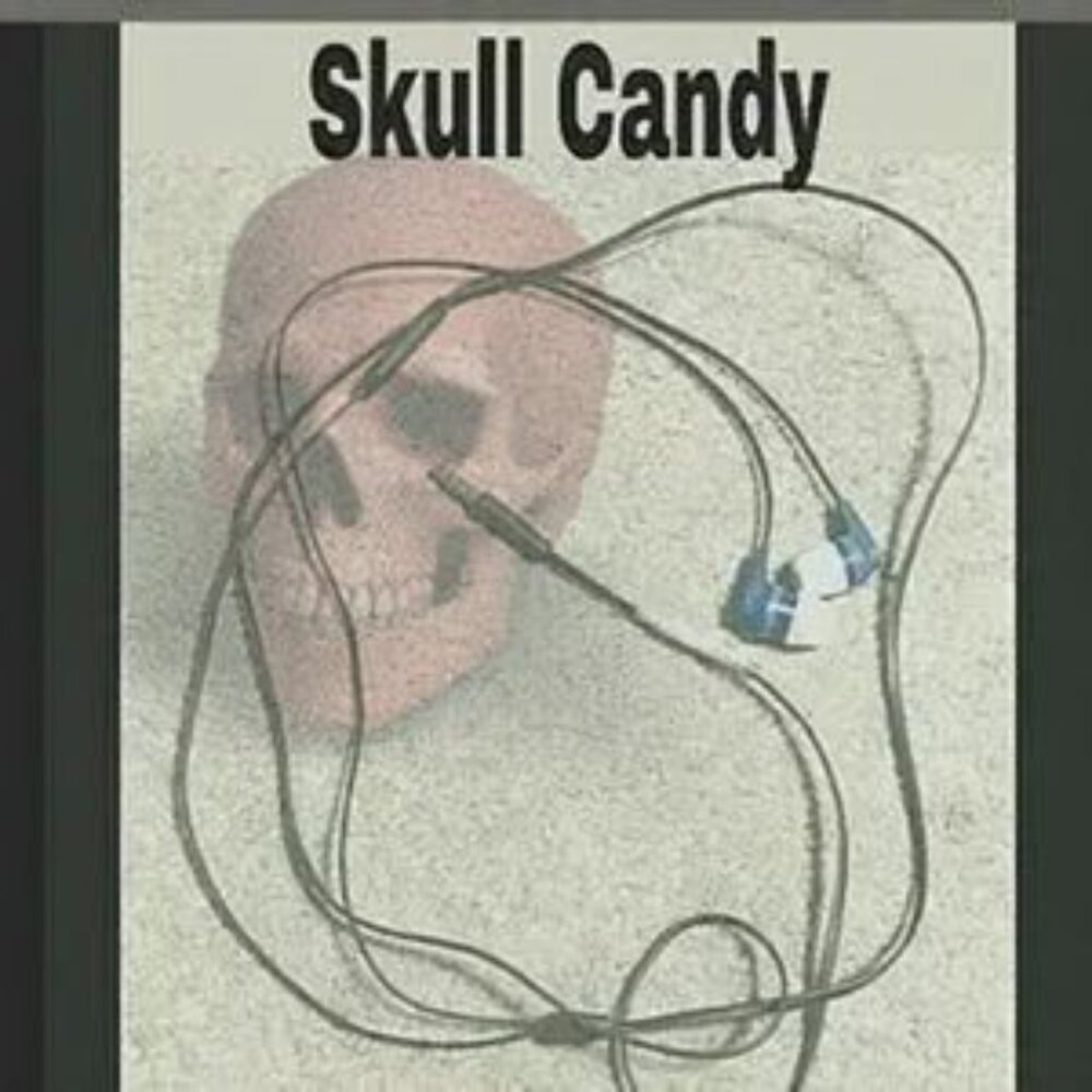 ⚡💀Skull Candy Wired Earbuds w/ Microphone b